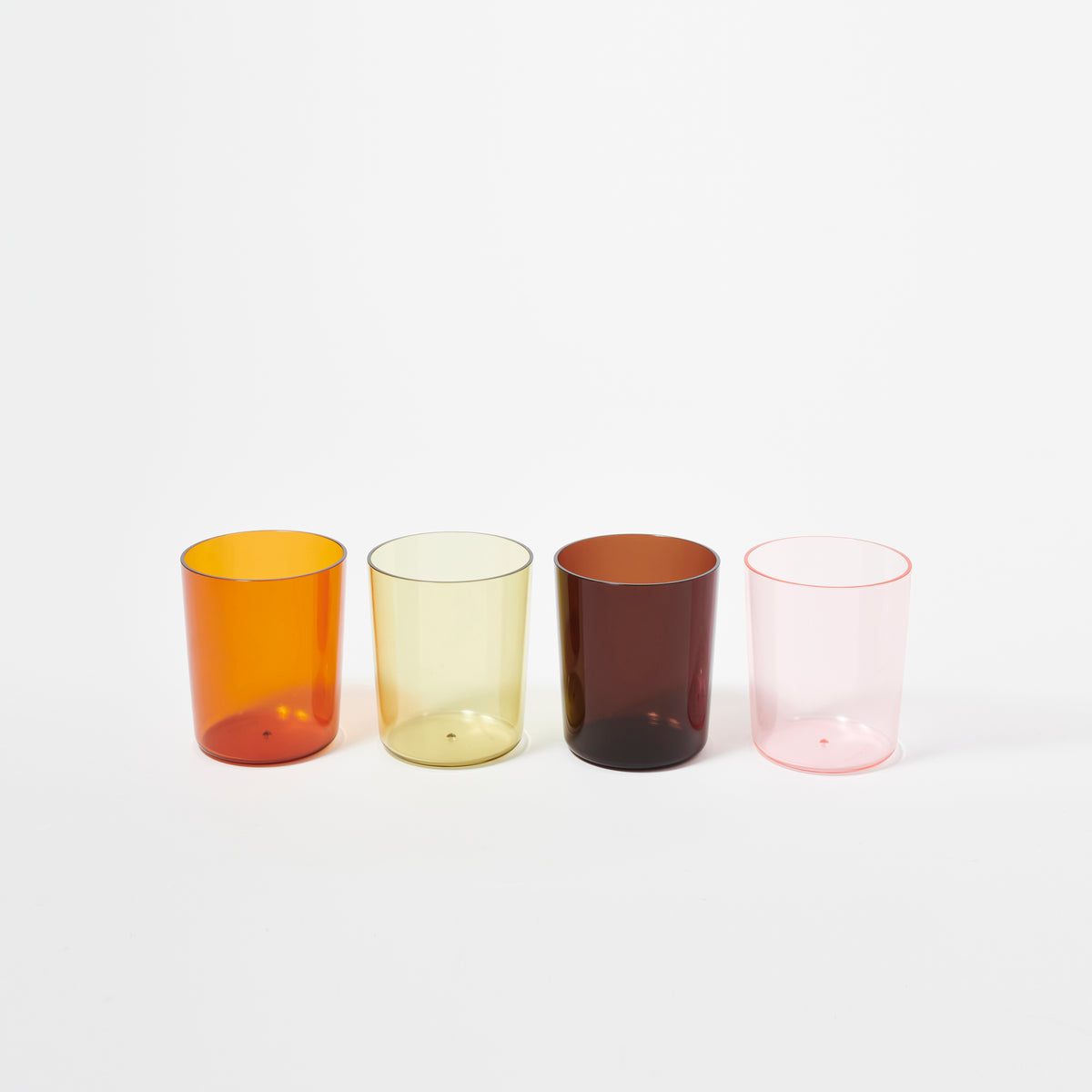 Poolside Tumblers Multi Set of 4