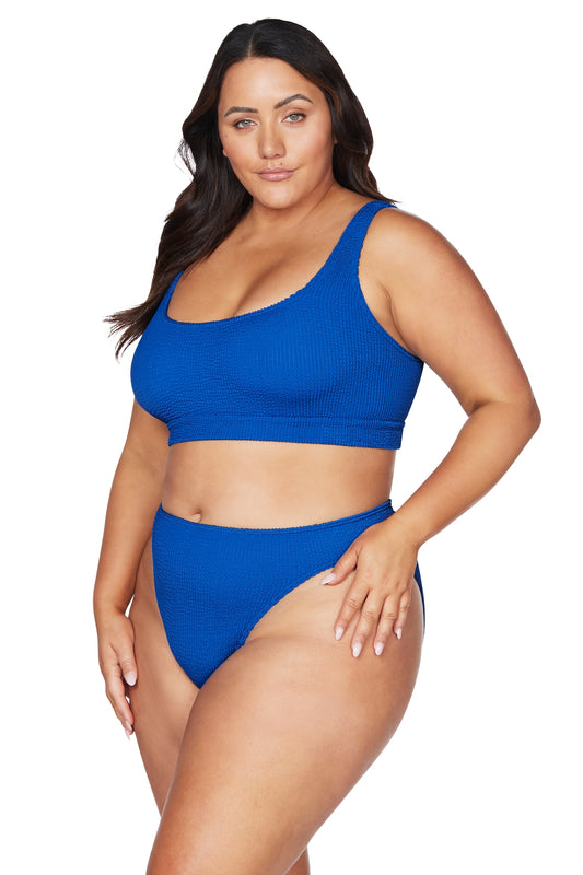 Arte Kahlo Bikini Set - Blue Eco