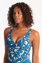 Load image into Gallery viewer, Retreat Cross Front Multifit One Piece - Lagoon