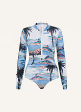 Load image into Gallery viewer, Cartolina Ruched Long Sleeve One Piece