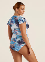 Load image into Gallery viewer, Cartolina Ruffle Sleeve One Piece