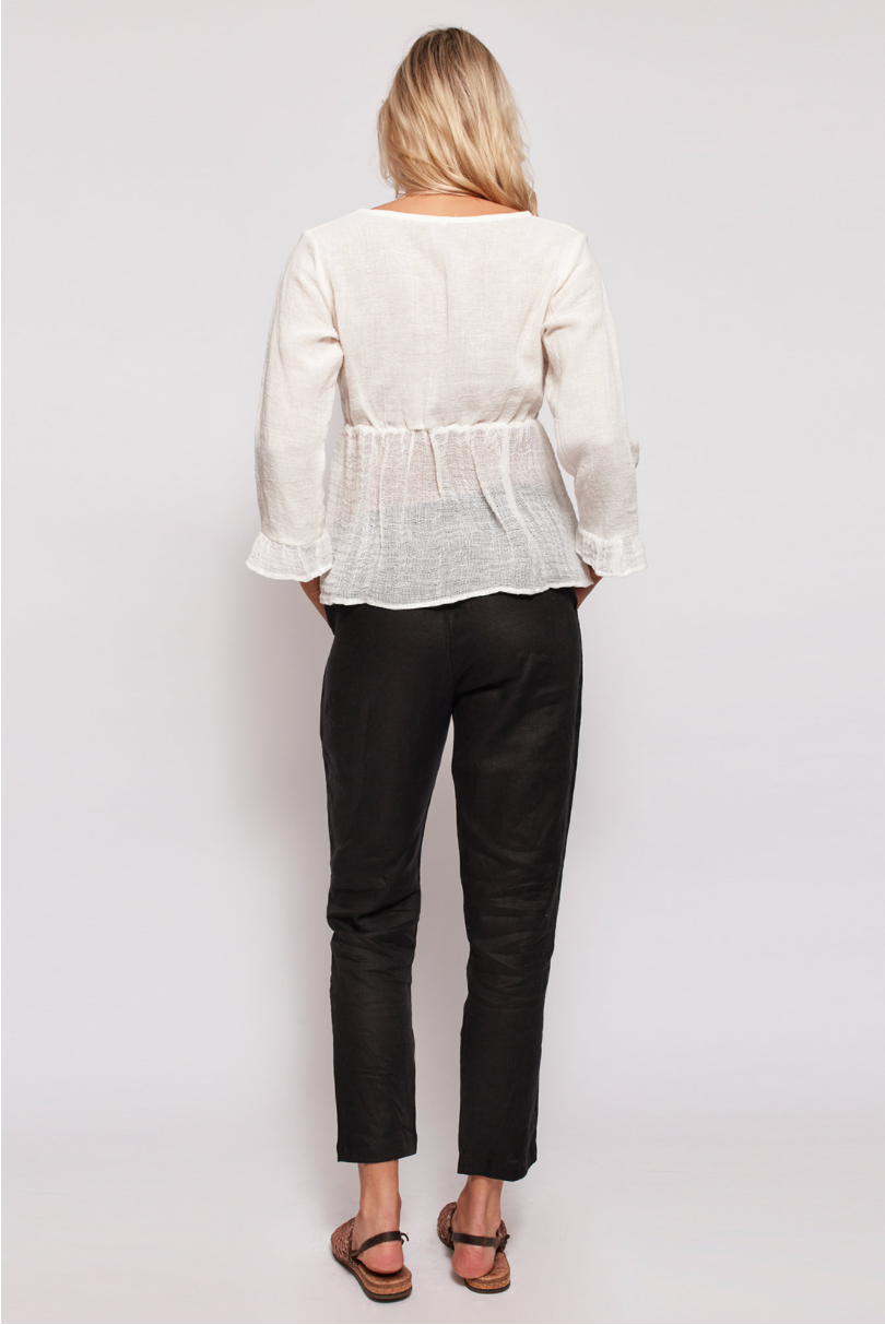 Leila Top | Vanilla