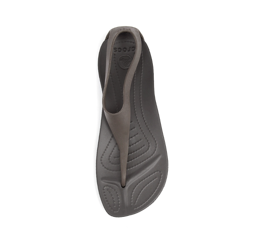 Crocs sexi flip espresso deals