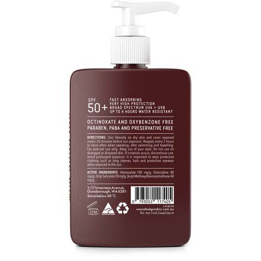 Coconut Sunscreen SPF 50+ - 400ml