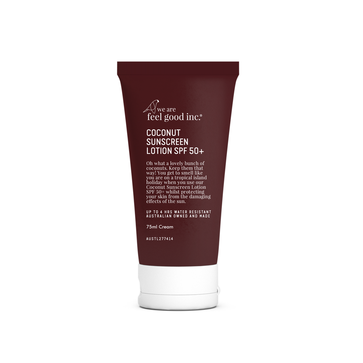 Coconut Sunscreen SPF 50+ - 75ml