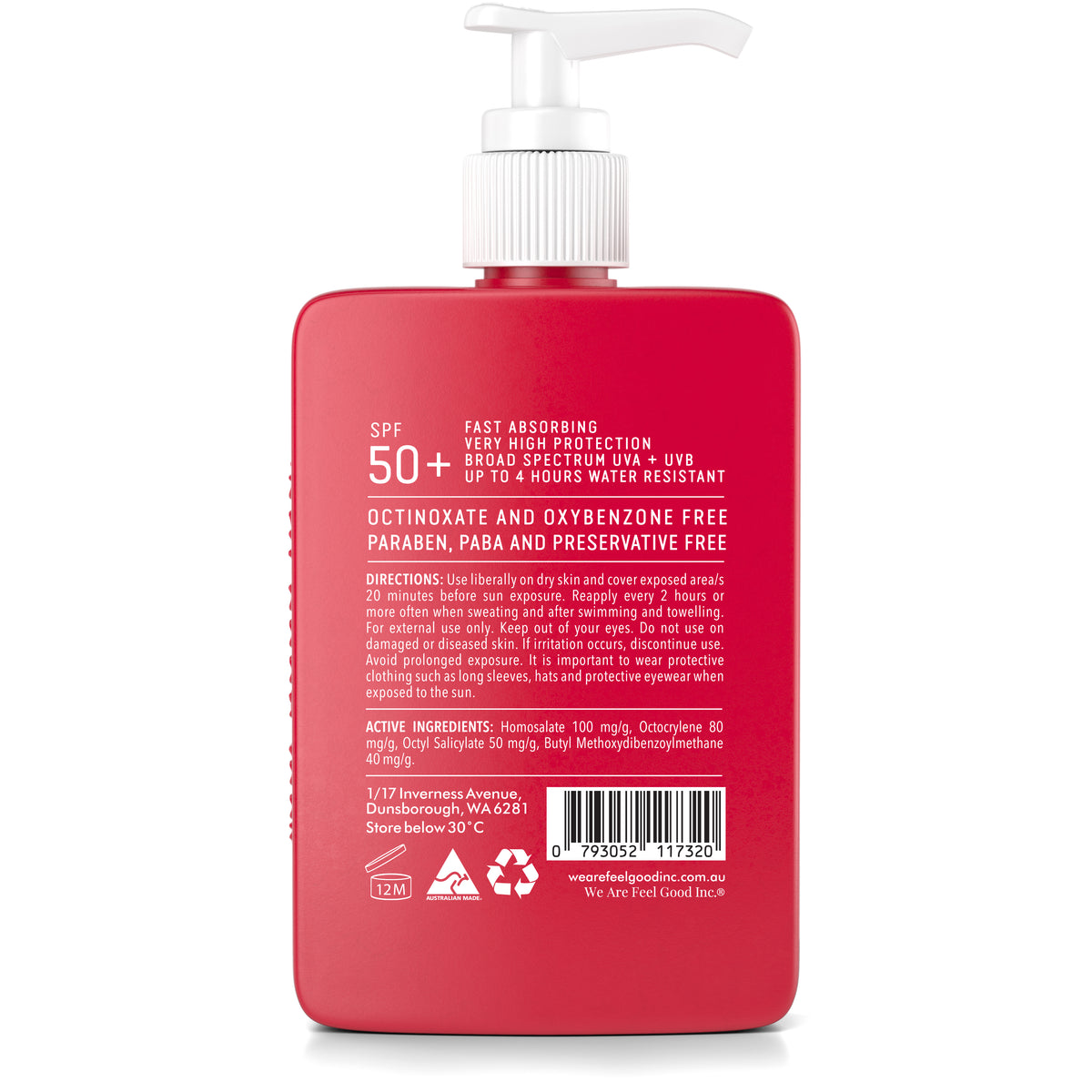 Signature Sunscreen SPF 50+ - 400ml