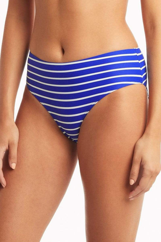 Chamarel Mid Bikini Pant - Cobalt