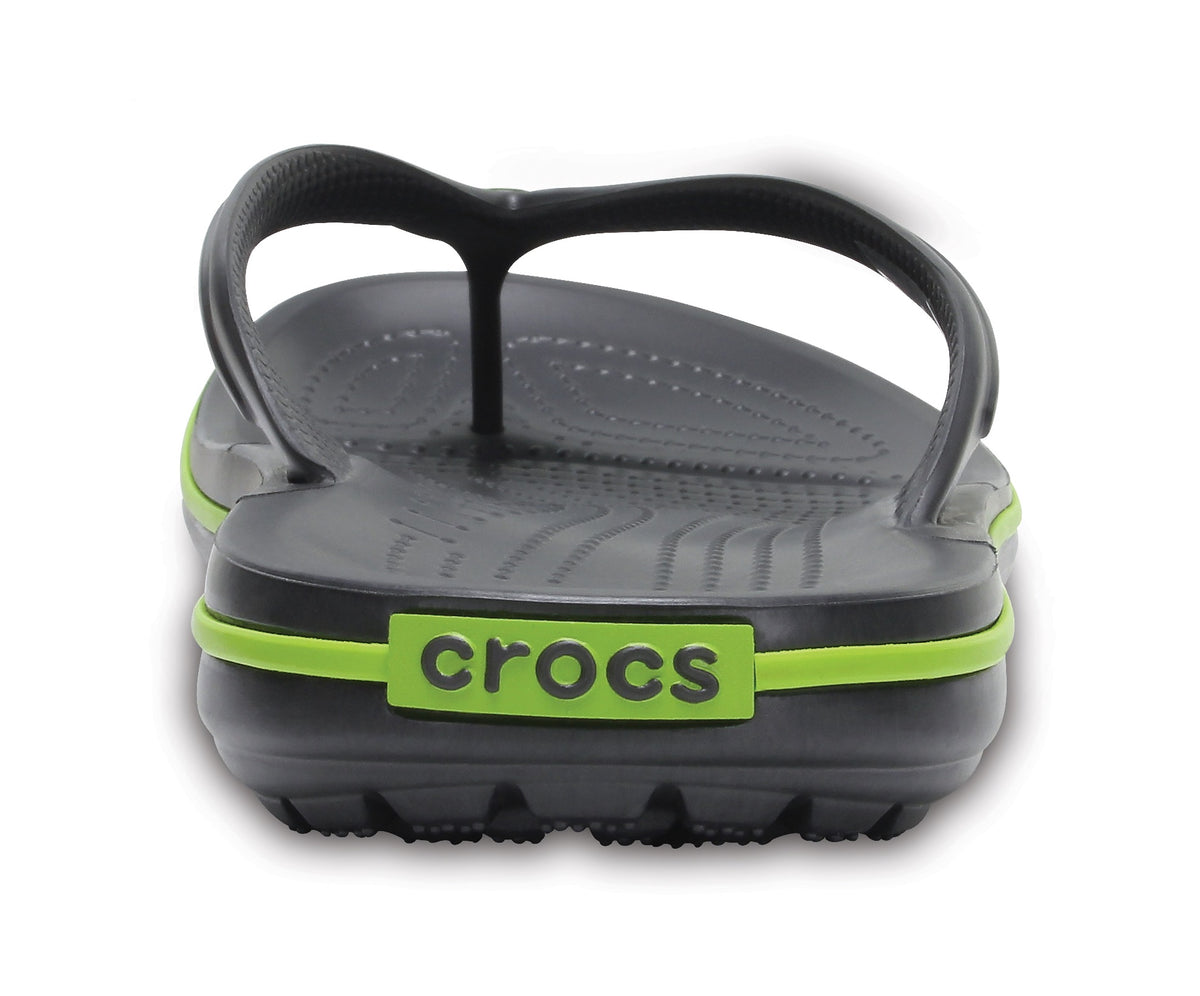 Crocband Flip Graphite / Volt Green