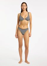 Load image into Gallery viewer, Spring Geo High Leg Bikini Bottom