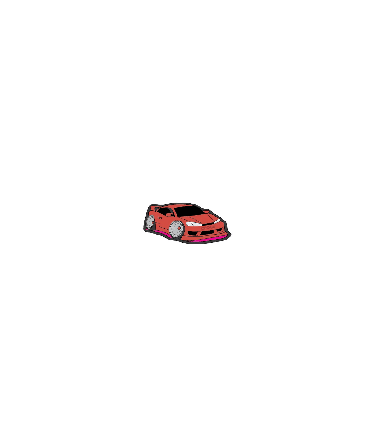 Glow Red Race Street Car