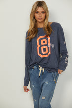 Load image into Gallery viewer, Hammill Sport Long Sleeve Tee - Navy Marle