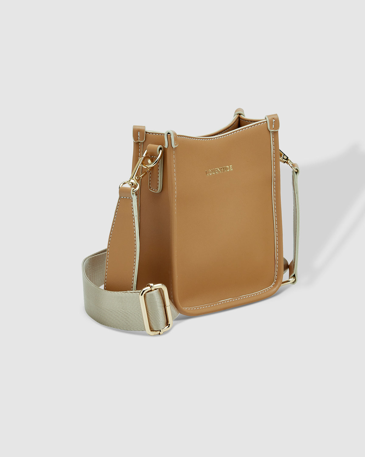 Parker Phone Crossbody Bag camel