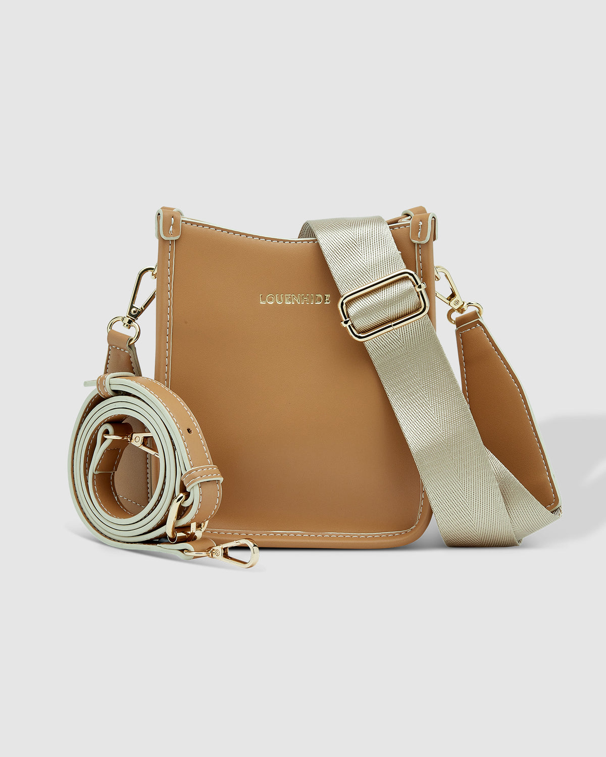 Parker Phone Crossbody Bag camel