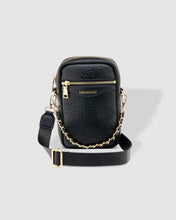 Load image into Gallery viewer, Frankie Phone Crossbody Bag Black