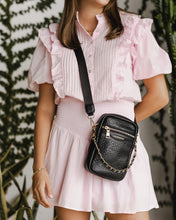 Load image into Gallery viewer, Frankie Phone Crossbody Bag Black