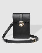 Load image into Gallery viewer, Fontaine Phone Crossbody Bag Black