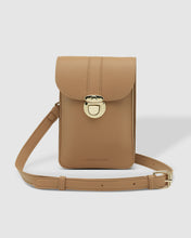 Load image into Gallery viewer, Fontaine Phone Crossbody Bag Latte