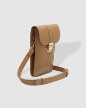 Load image into Gallery viewer, Fontaine Phone Crossbody Bag Latte
