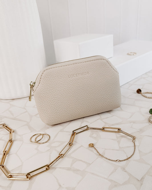 Ruby Purse Linen