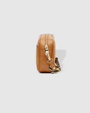Load image into Gallery viewer, Ginger Crossbody Bag Zebra Caramel