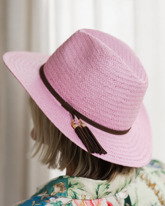 Sahara Hat Dusty Pink