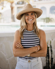 Load image into Gallery viewer, Cancun Plait Band Hat Beige