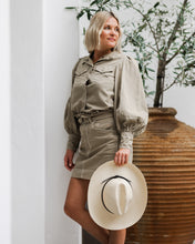 Load image into Gallery viewer, Cancun Plait Band Hat Ivory