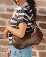 Load image into Gallery viewer, Olivia Shoulder Bag - Chocolate - Chocolate