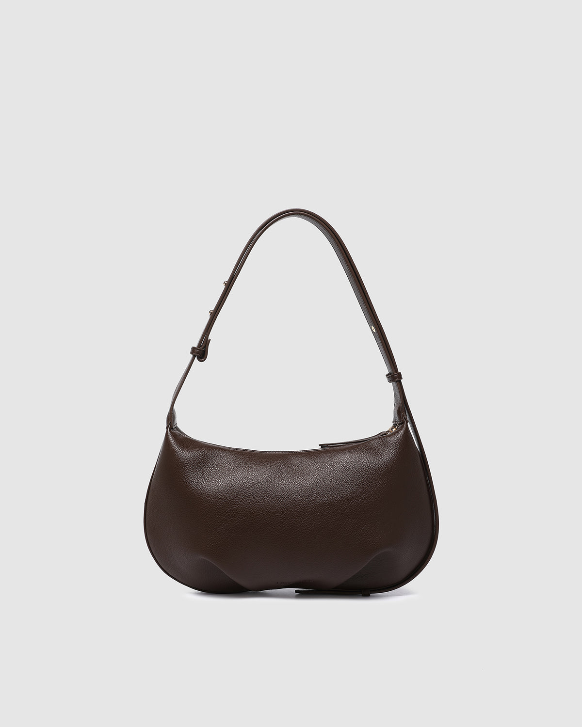 Olivia Shoulder Bag - Chocolate - Chocolate