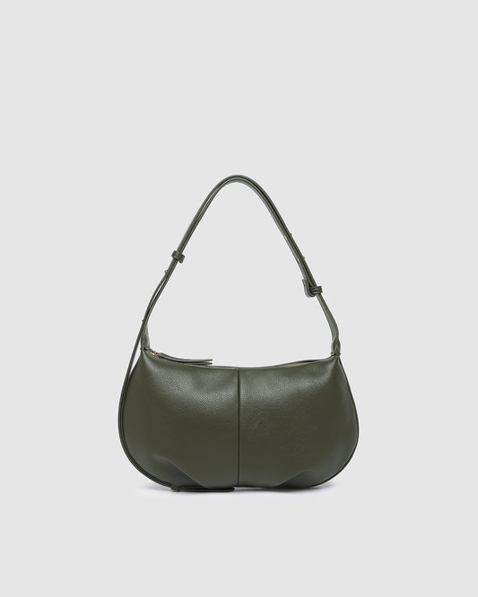 Olivia Shoulder Bag - Olive - Olive