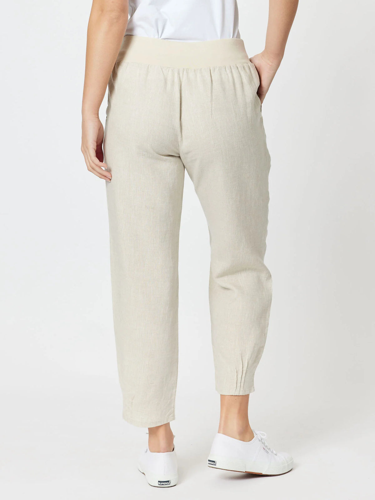 Jersey Waist Pant Natural