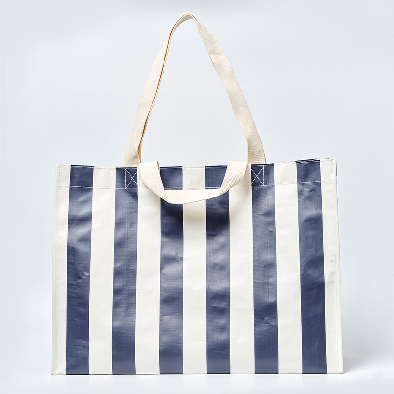 Carryall Beach Bag Marine Stripe