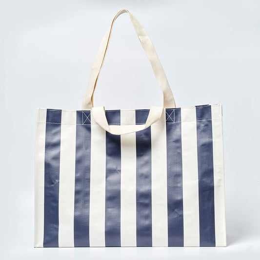 Carryall Beach Bag Marine Stripe