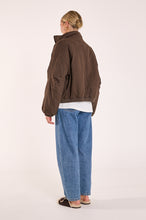 Load image into Gallery viewer, Asher Funnel Neck Jacket - Chocolate
