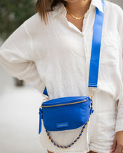 Load image into Gallery viewer, Halsey Nylon Sling Bag Blue