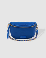 Load image into Gallery viewer, Halsey Nylon Sling Bag Blue