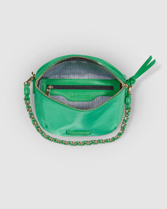 Halsey Nylon Sling Bag Apple Green