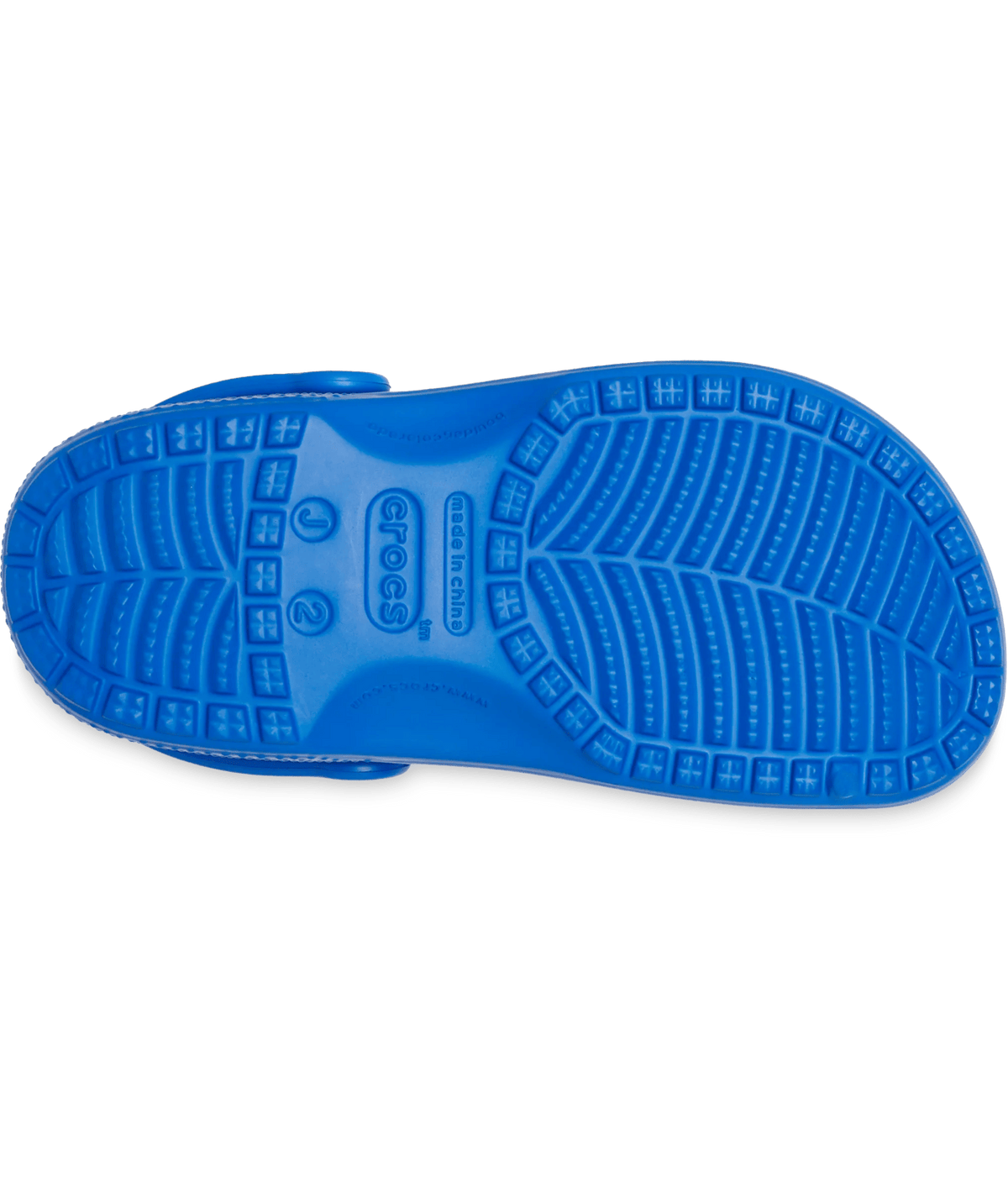 Classic Clog Kids Blue Bolt