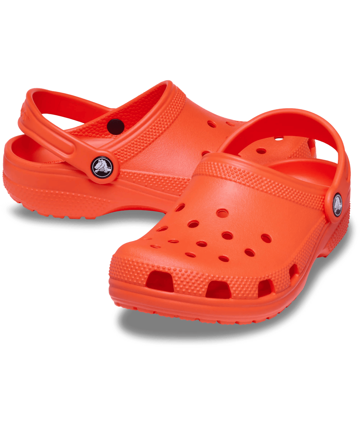 Classic Clog Kids Shocking Orange