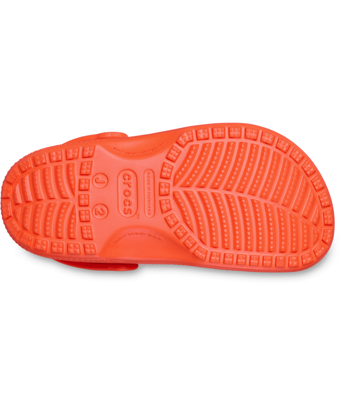 Classic Clog Kids Shocking Orange