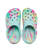 Load image into Gallery viewer, Classic Marbled Clog kids Aquamarine