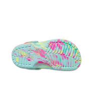 Load image into Gallery viewer, Classic Marbled Clog kids Aquamarine