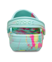 Load image into Gallery viewer, Classic Marbled Clog kids Aquamarine