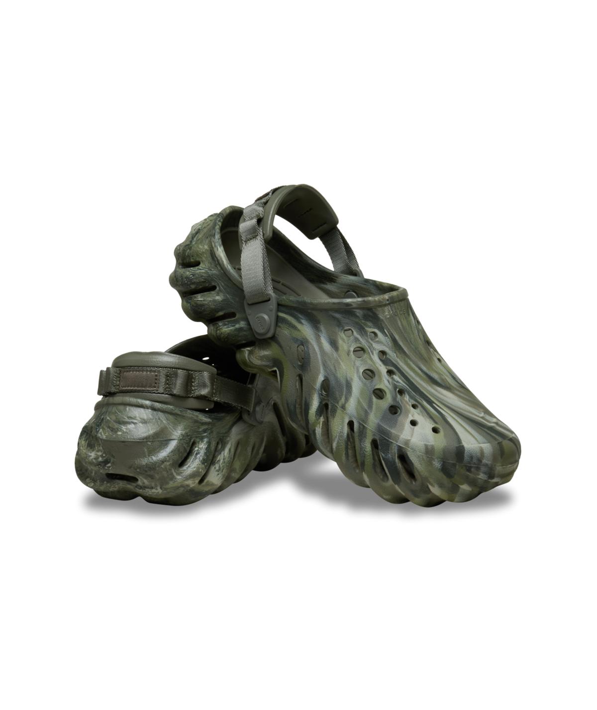 Echo Marbled Clog Dusty Olive/Multi
