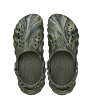 Load image into Gallery viewer, Echo Marbled Clog Dusty Olive/Multi