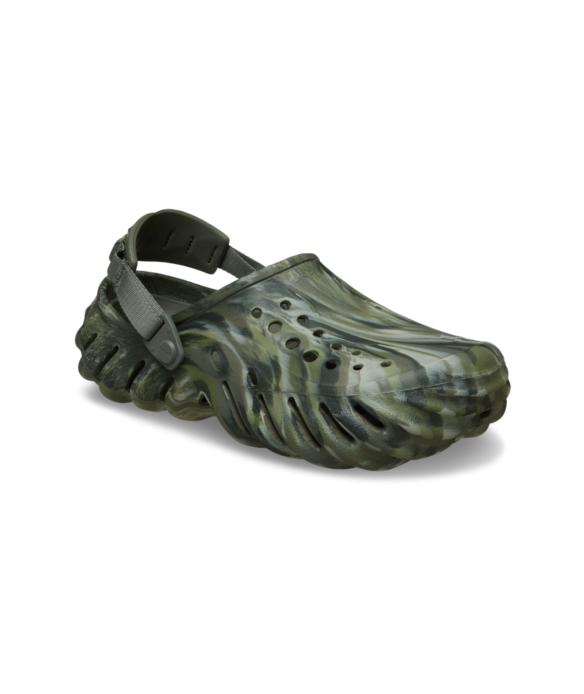 Echo Marbled Clog Dusty Olive/Multi