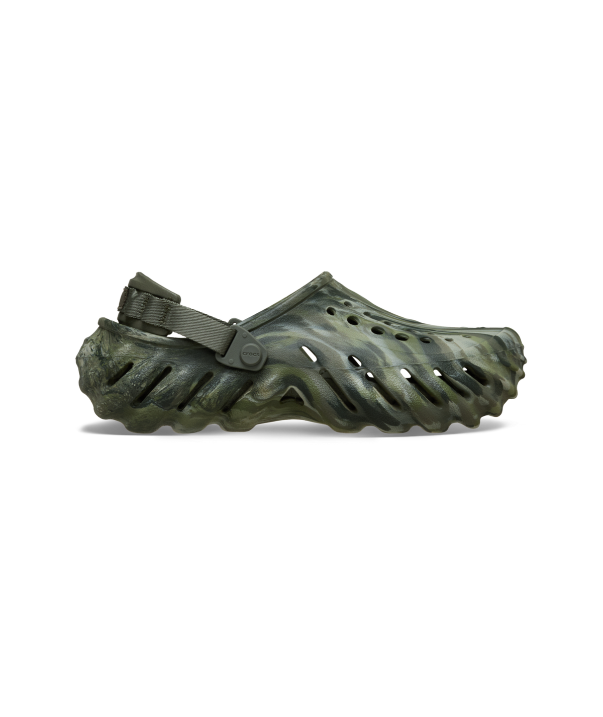 Echo Marbled Clog Dusty Olive/Multi