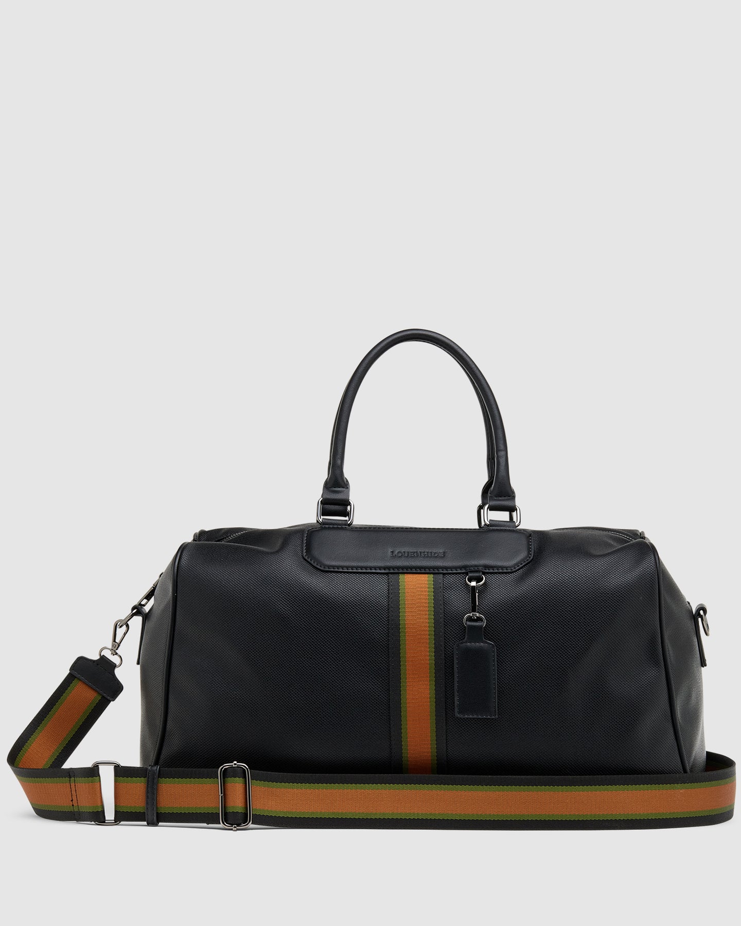 Taylor Weekender Travel Bag Black Khaki