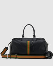 Load image into Gallery viewer, Taylor Weekender Travel Bag Black Khaki
