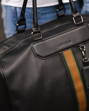 Load image into Gallery viewer, Taylor Weekender Travel Bag Black Khaki